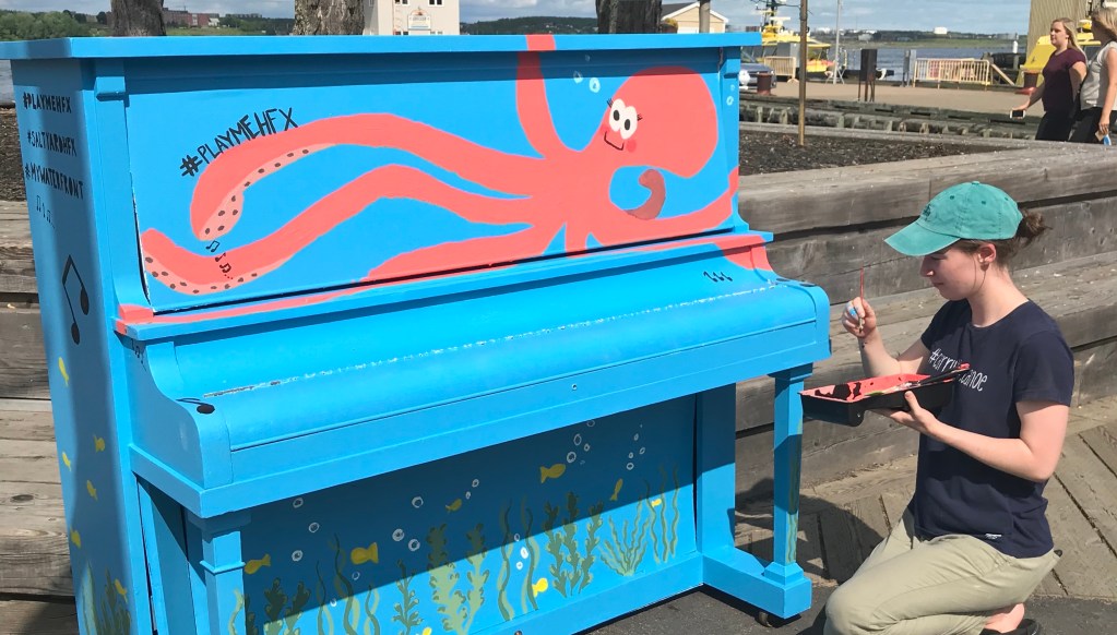 public piano in halifax